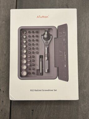 40 piece ratchet/screwdriver set with 180 degree rotating head and extender NEW